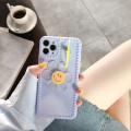 Fresh Korea Cute Pendant fruit Cherry Sun flower Phone case for iphone X XR XS 11pro MAX 7 8 plus Photo frame back cover funda