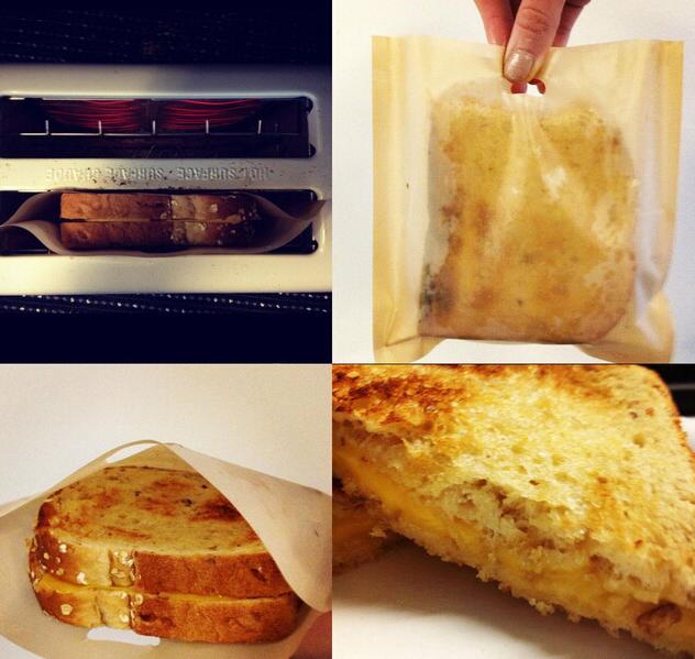 ORGANBOO 5pcs/Set Toaster Bags for Grilled Cheese Sandwiches Baking Pastry Tools Reusable Non-stick Baked Toast Bread Bags