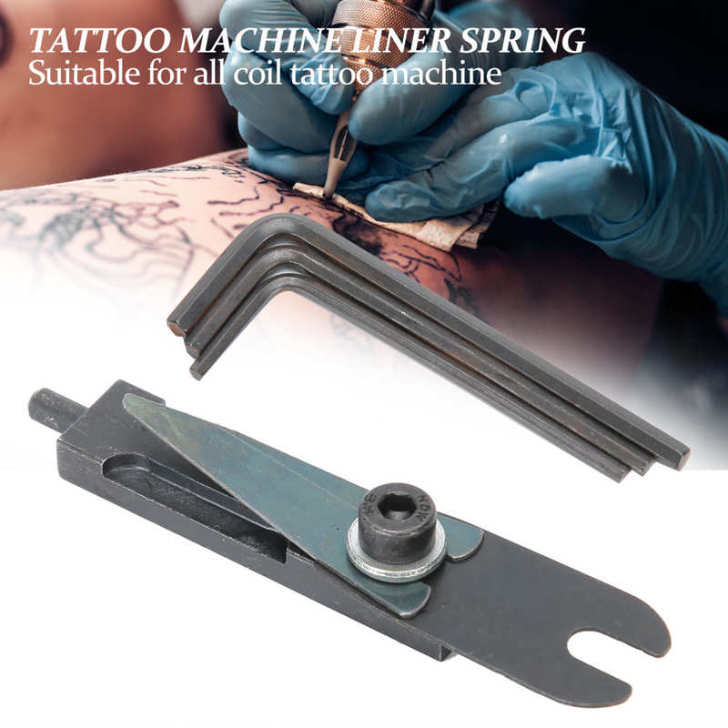 Tattoo Machine Springs Liner Spring with Wrench Suitable For Coil Tattoo Machine Tattoo Machine Parts Tattoo Supplie