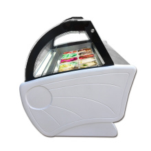 High capacity speed cooling ice cream display counter
