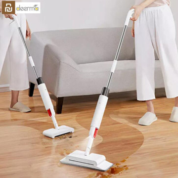 Youpin Deerma TB900 Sweeping and Mopping 2 in 1 Handheld Water Spraying Mop Floor Cleaner Rotatable Spiral Rolling Brush Sweeper