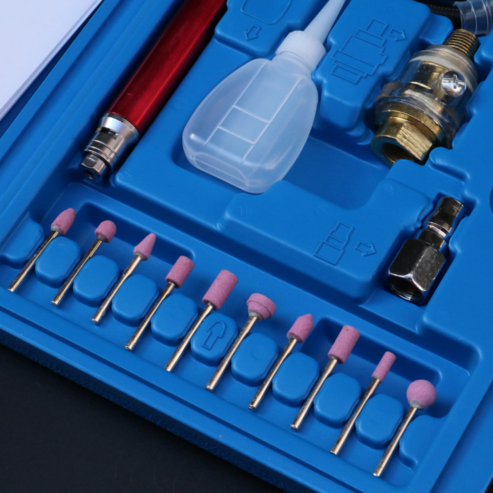 WENXING High-Speed Air Micro Die Grinder Kits Mini Pencil Polishing Engraving Tool Grinding Cutting Pneumatic Tools Mayitr
