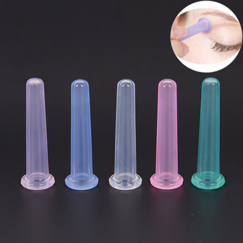 1PC Facial Anti Age Cups Face Eye Silicone Cupping Massage Cups Health Care Massage Tools