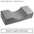 Grey PU Leather