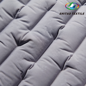 Machine‑Woven Integral Jacquard Down Channel Fabric
