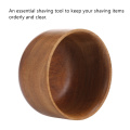 Male Shaving Bowl Wooden Shaving Brush Bowl High Quality Shaving Mug Shave Cream Soap Cup Portable Male Face Cleaning Soap Bowl