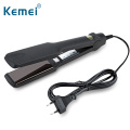 Kemei KM329 Straightening Irons Fast Heating Flat irons Professional Tourmaline Ceramic Plate Hair Straightener