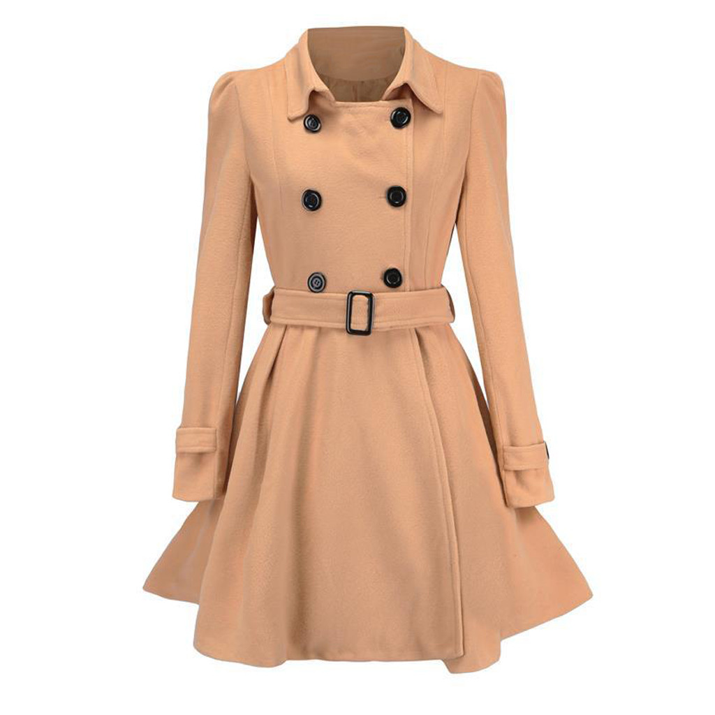 женская куртка winter warm women's button wool coat trench coat for women belt coat dress парка женская зимняя куртка женская