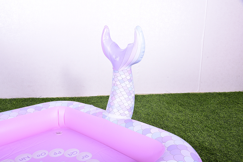 New Children Inflatable Swimming Pool Mermaid Sprinkler Pool 1
