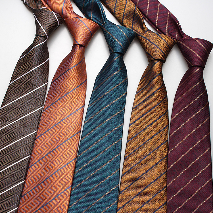Linbaiway Polyester Ties Men's Adult Wedding Dress Tie Formal Dress Necktie Slim Skinny Cravate Business Corbatas Neck Ties