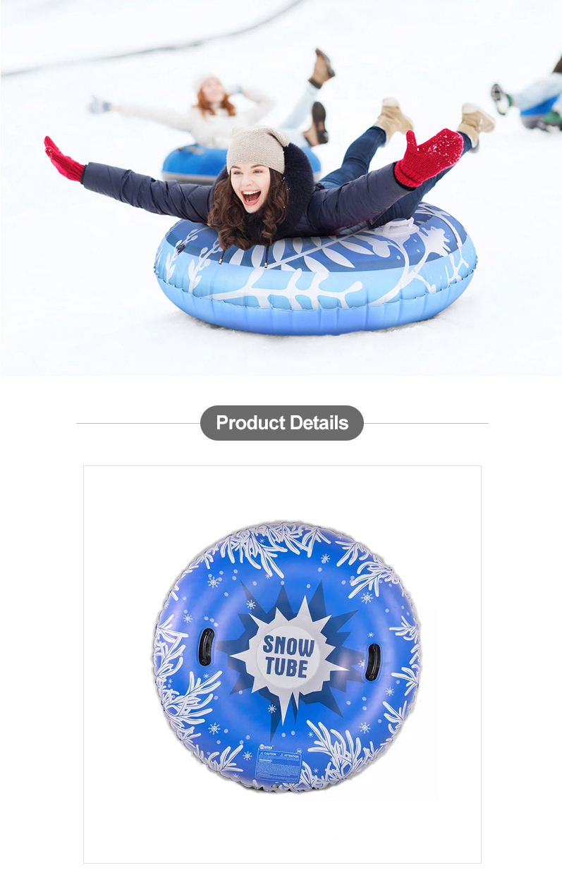 Factory Direct Sales Inflatable 48 Round Snow Tube 2