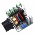 High Power Electronic SCR Voltage Regulator Module AC 50-220V 2000W Motor Dimmers Controller Knob Switch Speed Control Tool