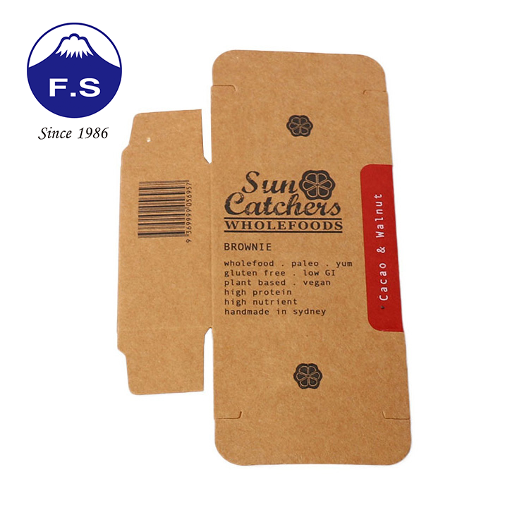 Color Print Logos Elegant Tuck Packaging Kraft Box
