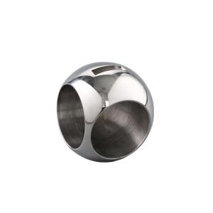 DN40 regulating flow sphere for ball valve