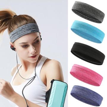 Unisex Stretch Headband Sport Sweat Sweatband Yoga Gym Hair Head Band Sport Yoga Fitness Sports safety 0815