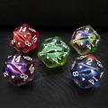 Bescon's Polyhedral Dragon Eye 20 Sides Dice 5pcs Set, Standard Size of 20MM