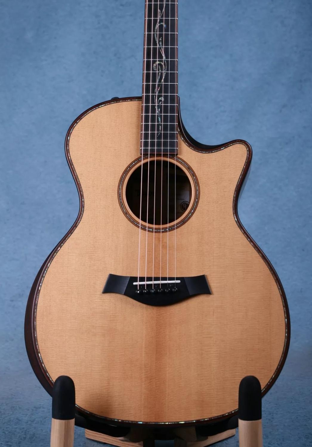 free shipping customize K11 solid spruce armrest acoustic electric guitar 45mm nut width with eq installed
