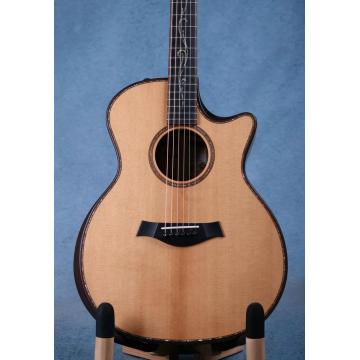 free shipping customize K11 solid spruce armrest acoustic electric guitar 45mm nut width with eq installed