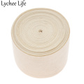 Lychee Life Blank Cotton Ribbon DIY Sewing Clothing Label Raw Materials Cloth DIY Factory Home New Arrival