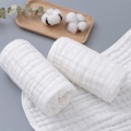 Baby Cotton Long Square Towel Gauze Bath Towel Newborn Feeding Towel Burp Cloth 54DA