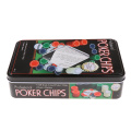 Bag of 100 Poker Chip Set with 4 Denomination Colorful Collectable Poker Game Accessories