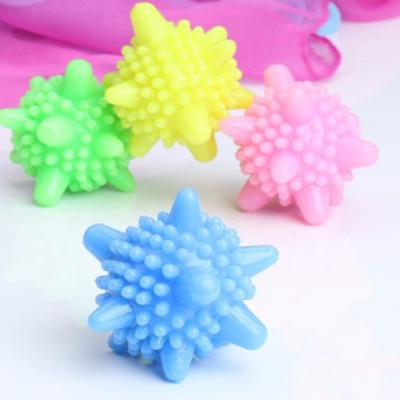 4pcs Cleaning Laundry Ball Washing Ball Machine Dryer Fabric Decontamination Detergent Protect Preventing Fabric Cleaner Color