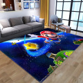 Cartoon Anime Super Mario 3D printing Carpets for Living Room Bedroom Large Area Carpet Kids play Floor Mat Child Game Area Rugs