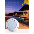 Submersible Led Pool Lights Remote Control (rf) Colorful IP68 Waterproof 12V LED Wall Mounted Light 25W 35W RGB Fontain Light
