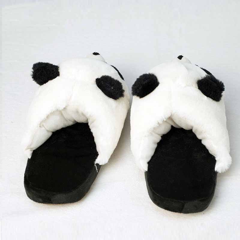 special panda fur slippers timber land shoes men women winter slippers Custom slippers Home House Slippers Children indoor