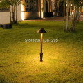 12V Outdoor Landscape Yard Garden Lawn Path Light Waterproof LED Lawn Lamp Pathway Lighting G4 Cast Brass Bronze Low Voltage