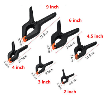 2pcs 2/3/4inch Background Clip Photo Studio Accessories Light Photography Background Clips Backdrop Clamps Peg