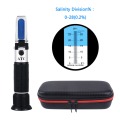 Handheld Portable 0-28% ATC Salinity Refractometer 0-28% refractometer salinometer Salt Water in Brine Prepared Food Solution