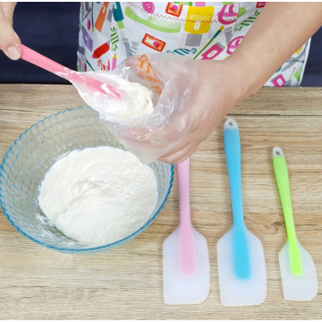 Baking Tools Cake Spatula Baking Pastry Silicone Spatula Kitchen Cream Mixer Ice Cream Scoop Cream Scraper Cake Decorating Tools