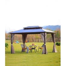 Outdoor Polycarbonate Double Roof Canopy