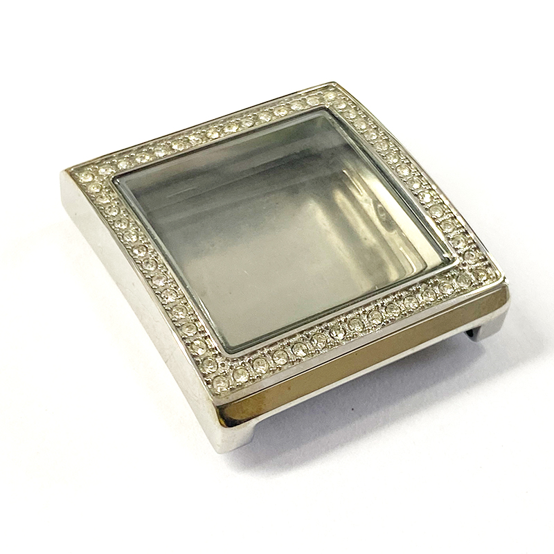 Diamond setting watch case 