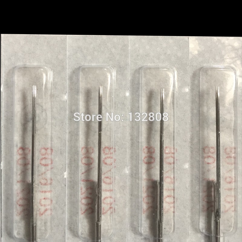 50PCS Professional Tattoo Needles 7RL Disposable Assorted Sterile 7 Round Liner Needles 0.35mm PIN Supply Free Shipping