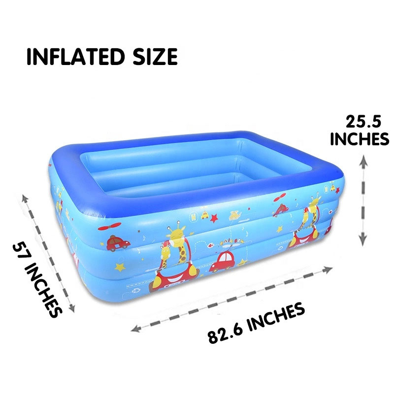 PVC Large Inflatable Kiddie Pool outdoor pool_1