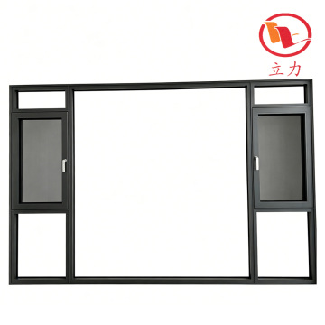 Modern Black Frame Picture Casement Window