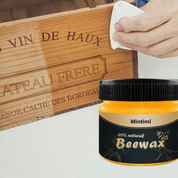 1PC Pure Beeswax Honey Wax Wood Furniture Floor Maintenance Wood Polishing Tool Working Waxing Wax Beewax Wood Care Wax