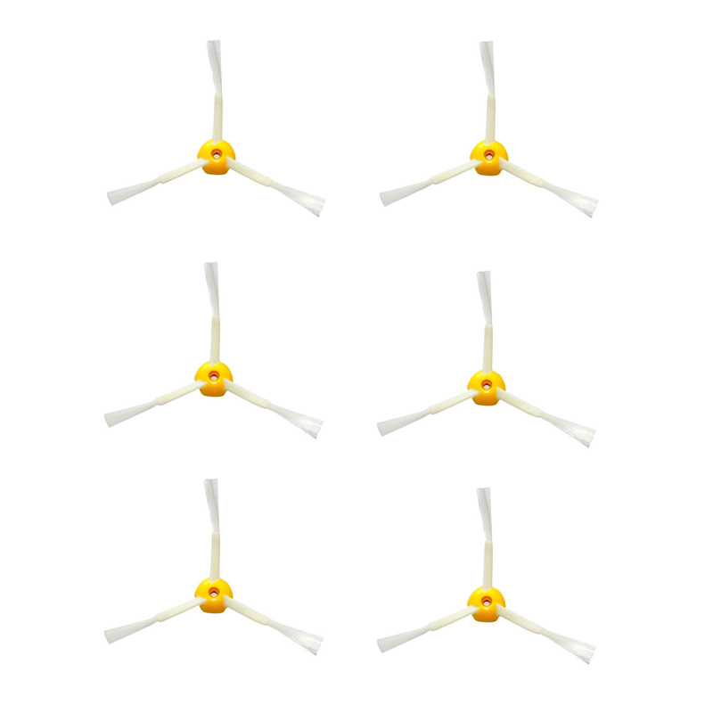 6 pcs Side Brush Replacement 3 Armed Replacement For iRobot Roomba 500 500 564 52708 56708 Robotic Vacuum Cleaner Parts