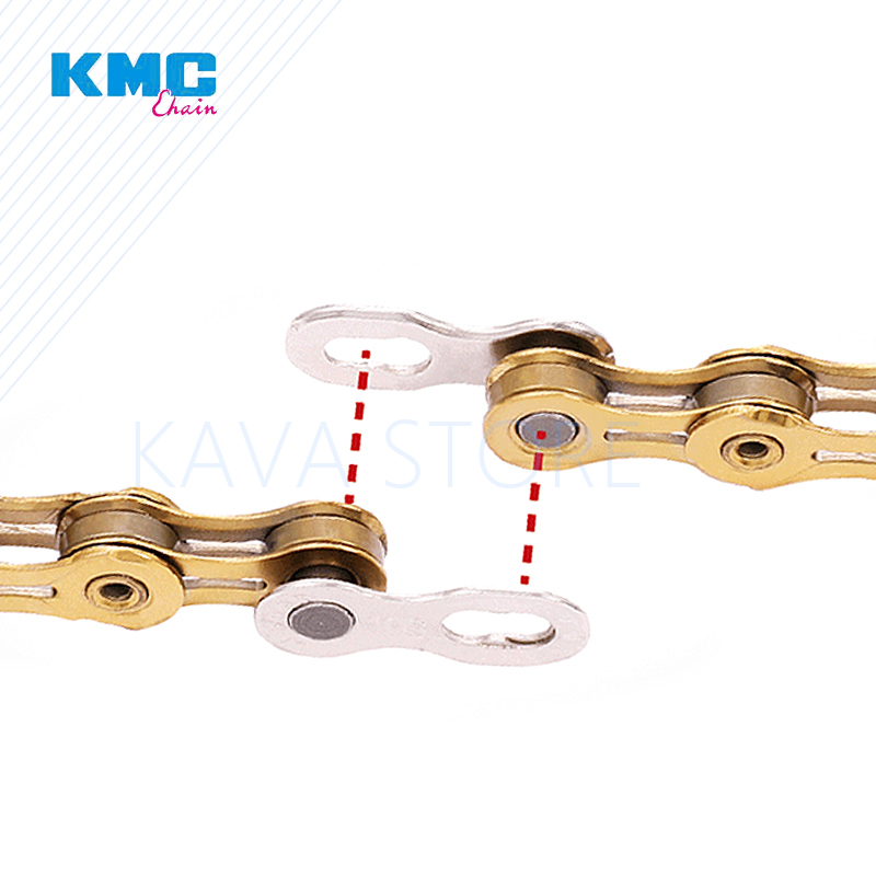 KMC original 2 pair Bicycle Chain Link Missing Link 6/7/8/9/10/11/12 speed bicycle quick magic button