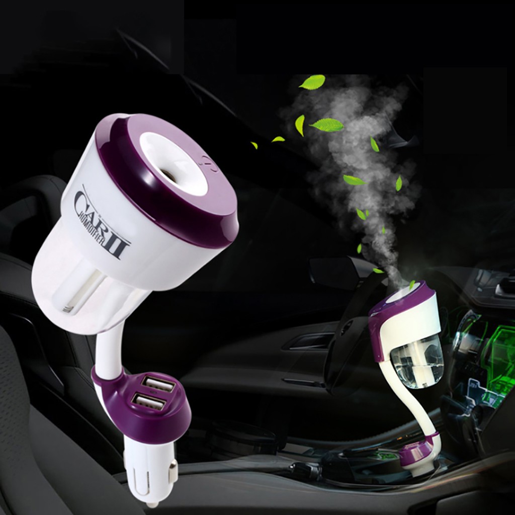 car air purifier Car Aromatherapy Charger Humidifier Aroma Essential Oil Diffuser Fresh Cleaning new ароматизатор в машину