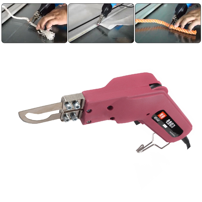 EU/US 100W Die-Cut Machines Electric Banner Rope Sponge Hot Knife Cutter Cutting Tool AC 230V/50Hz 120V/60Hz Plastic Puncher New