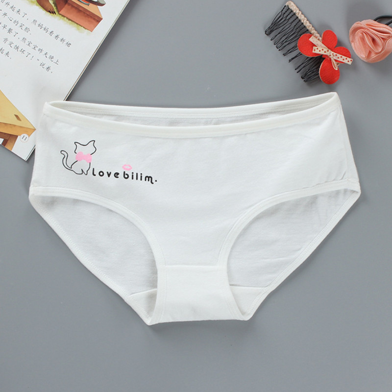 10pc/lot Girls Underwear Cotton Briefs Breathable Children Cartoon Summer Low Waist YFP88