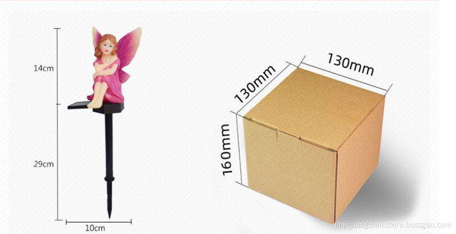 Enamel Flower Fairy Courtyard Lamp