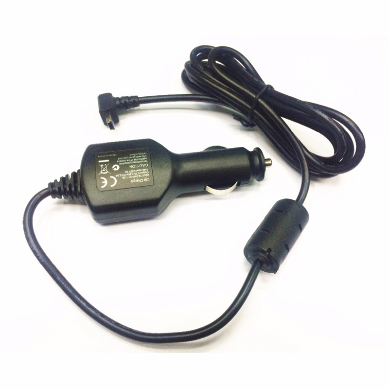 5V 2A mini 5pin For GARMIN nuvi 40 50 1450 1490 GPS Vehicle Car Charger Power Cable Adapter