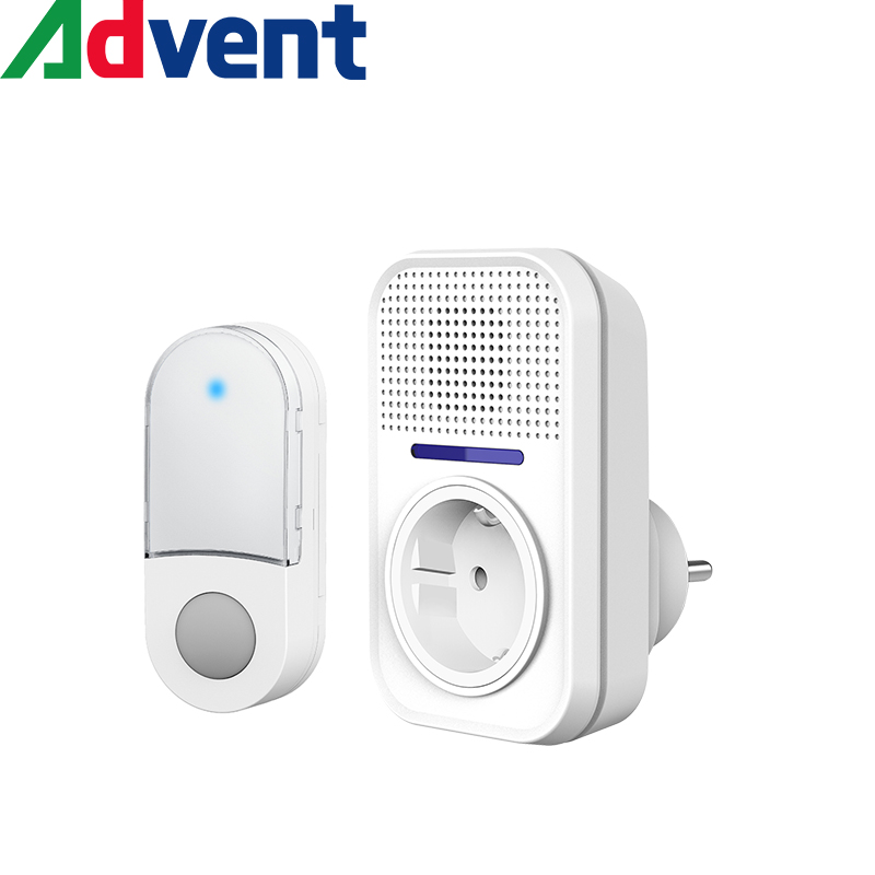 Wireless Plug-through Doorbell