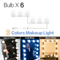 3 Colors 6 Bulbs