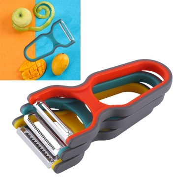 1/3Pcs Vegetable Peeler Set Potato Slicer Cabbage Grater Fruit Peeler Fruit Carrot Cutter Home Kitchen Peeling Tool Random Color