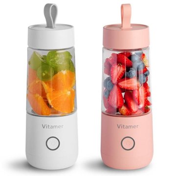 Portable Size USB Electric Fruit Juicer Handheld Smoothie Maker Blender Rechargeable Mini Portable Juice Cup Water